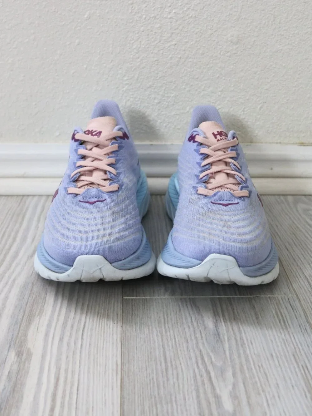 Hoka One One Mach 5 Running Shoes Women's Lavender 1127894 BLSSN Sneaker Size 9B